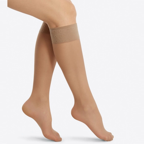 Spanx Graduated Compression Ladies Hi-Knee Socks, 8-15mmHg S4