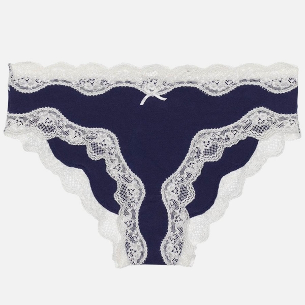 Palmers Lace And More Ladies Panty Blue