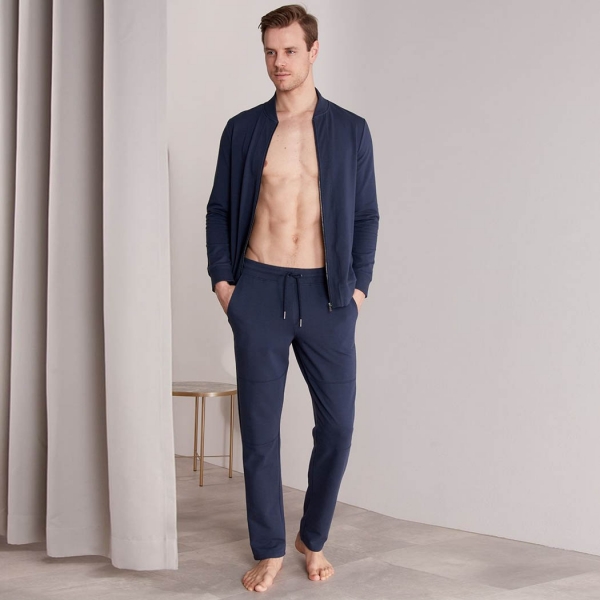Palmers Classic Lounge Men's Homewear Pants Dark Blue