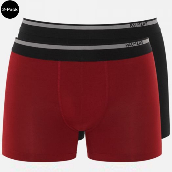 Palmers Authentic Modal Men's Pants Red-Black