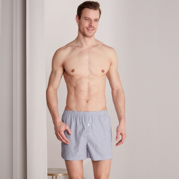 Palmers Twin Pack Men's Boxer Shorts Grey-Coloured