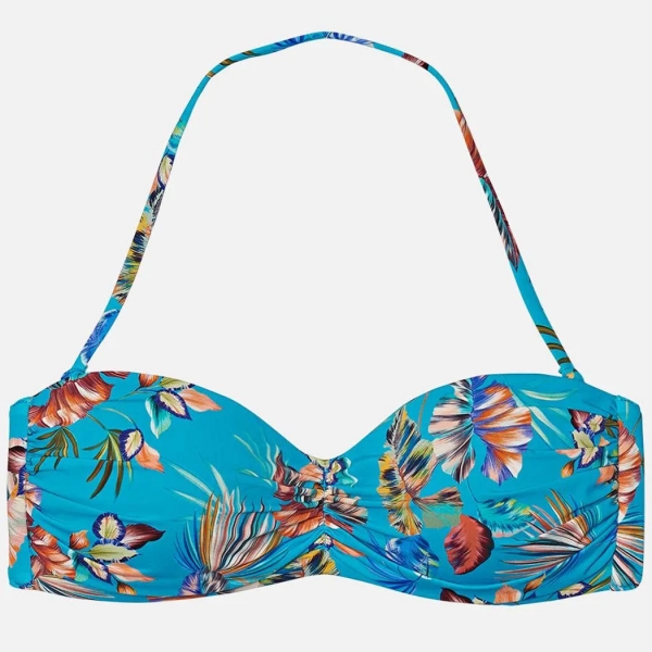 Palmers San Andres Floral Ladies Bandeau Bikini-Top